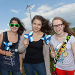 A scene from Global Wind Day last year