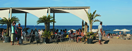 Barcelona beach