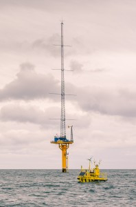 Wind Lidar deployed on floating platform for offshore resource assessment